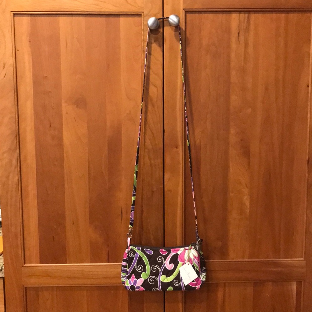 Vera Bradley Amy Purple Punch Purse NWT Crossbody